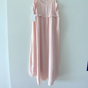 Wilfred flowy pink summer dress